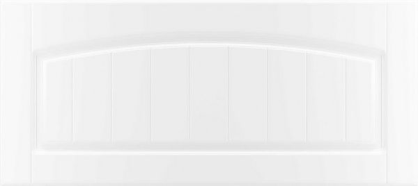Фасад для кухни Грейд-Плюс Прованс белый гладкий №383 355x796