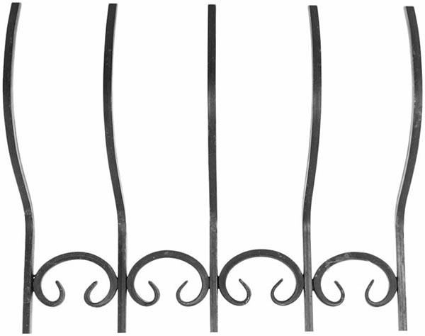 Решетка на окно Укритарм 1600х1000 мм