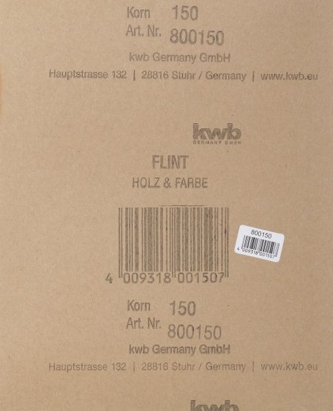 Наждачная бумагаKWB 23х28 см Р80 800080