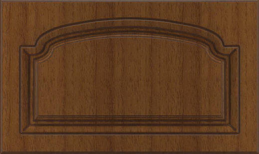 Фасад для кухні Грейд-Плюс Горіх мускатний патина №363 355x596 Мадрид