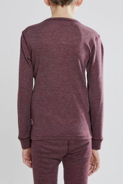 Комплект термобілизни Craft MERINO 180 SET JR 1907878-488200 158/164 бордовий меланж