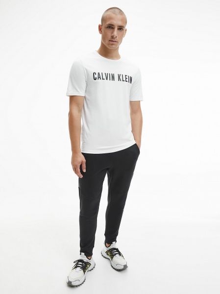 Футболка Calvin Klein Performance SHORT SLEEVE TEE 00GMF8K160-100 S черныйбелый