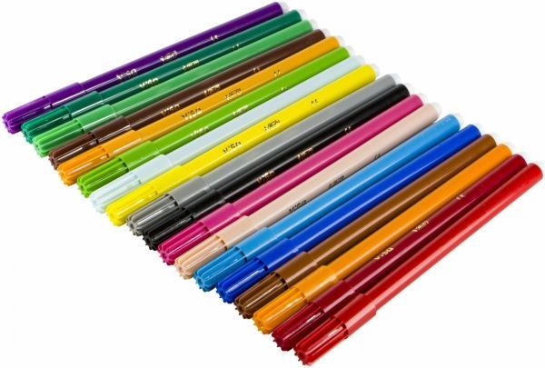 Фломастеры Visa 880 18 шт BIC