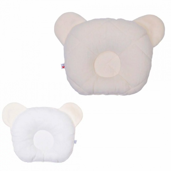 Подушка ортопедическая Baby Veres Velour молочный 24x27 см