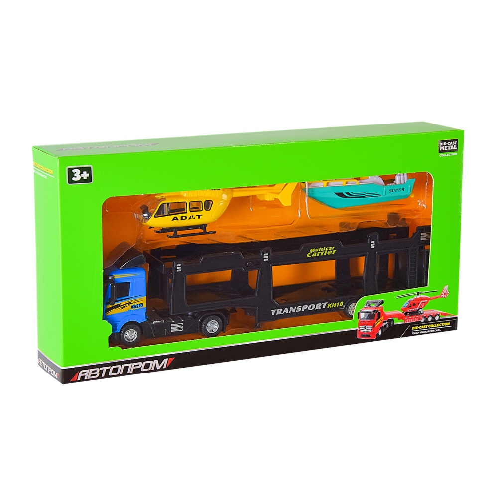 Автотранспортер Автопром 1:43 AP7507
