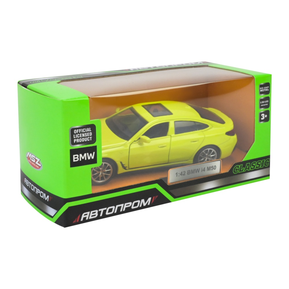 Автомодель Автопром 1:43 BMW I4 M50 4378