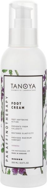 Крем для ніг Парафінотерапія TANOYA Вербена 200 мл