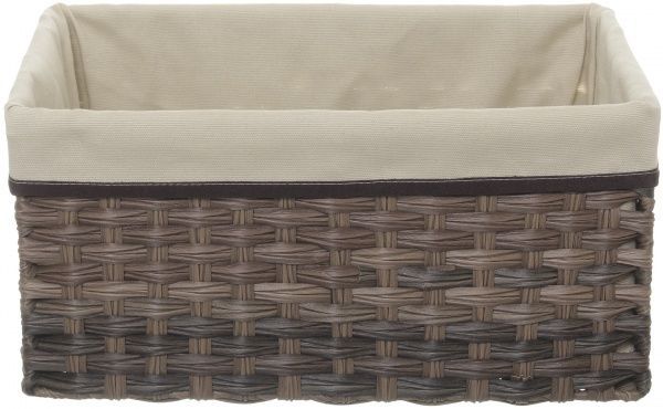 Кошик плетений з текстилем Tony Bridge Basket 40x27x19 см JC16-2AB-3 