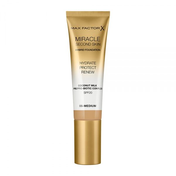 Тональная основа Max Factor Miracle Second Skin 05 Medium 30 мл