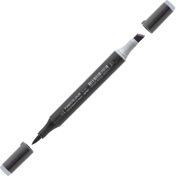 Маркер спиртовий FINECOLOUR Brush-mini EF103-271 різкий сірий 