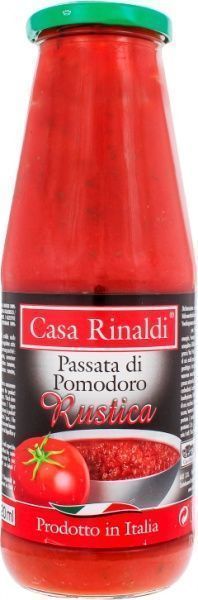 Томатное пюре Casa Rinaldi Рустика (мякоть томатов) 680 г (8006165402965)