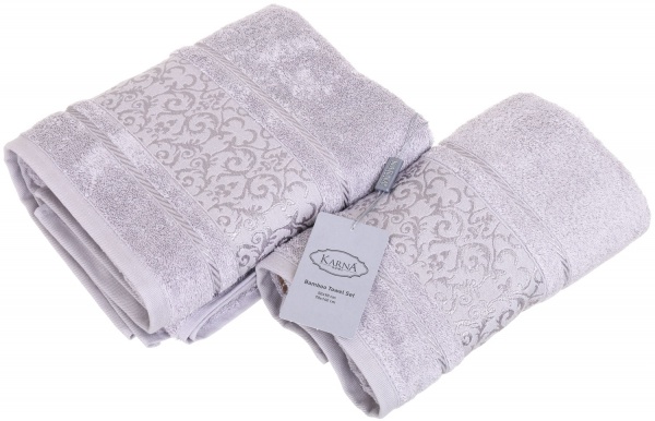Набор полотенец Armond 2 шт. серый Karna 