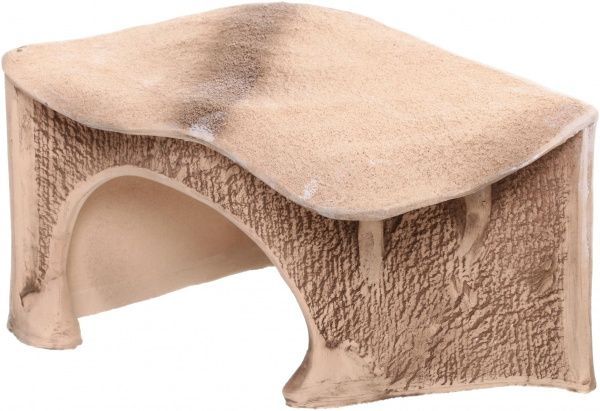 Декорація Природа Грот для черепах кутова велика 22х18х12 см