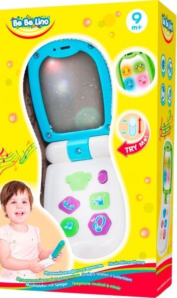 Игрушка Bebelino Музыкальный телефон с зеркалом 57112