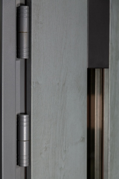 Дверь входная Булат Термо House - 705 стеклопакет антрацит 2050x950 мм левая