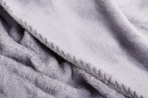 Плед Мікрофібра 170x200 см сірий Ярослав 