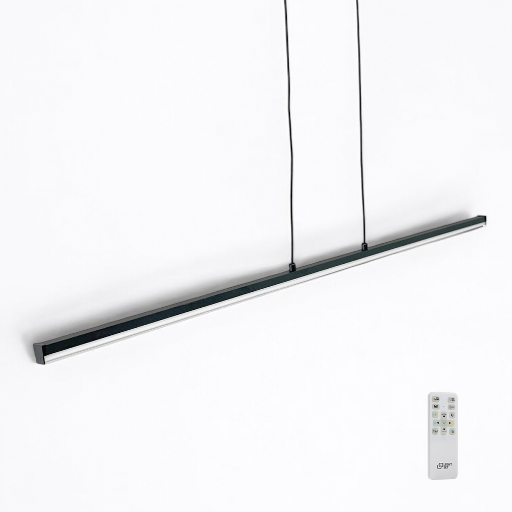 Світильник підвісний LIGHT SET LILEYA LS120 30 Вт чорний