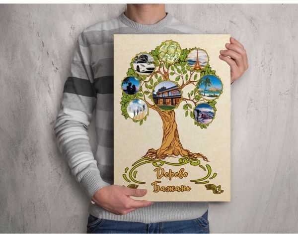 Картина Дерево бажань 27x39 см Posterclub 