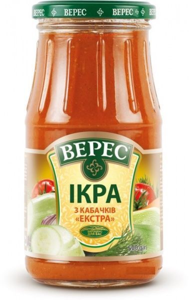 Икра Верес из кабачков Экстра 500 г