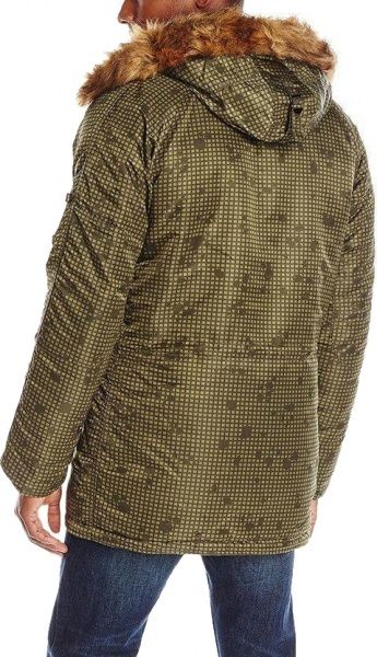 Куртка Alpha Industries N-3B Slim Fit Nightvision Camo/Orange р.L