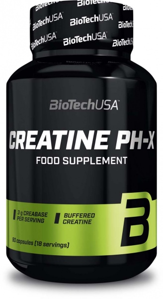 Креатин багатокомпонентний BioTech Creatine pHX 133 г 90 капс. 