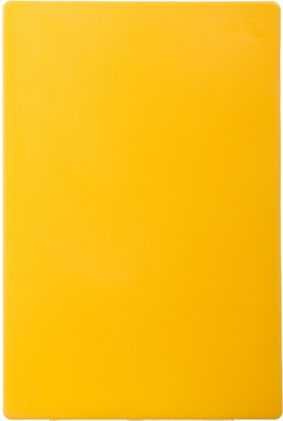 Дошка обробна пластик 30х45х1,25 см жовта