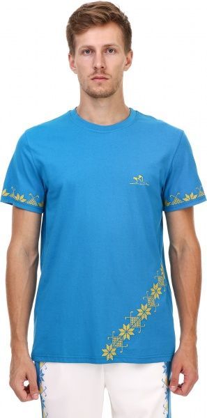 Футболка Патріот Планета Е_ФЧ_2_2 M блакитний