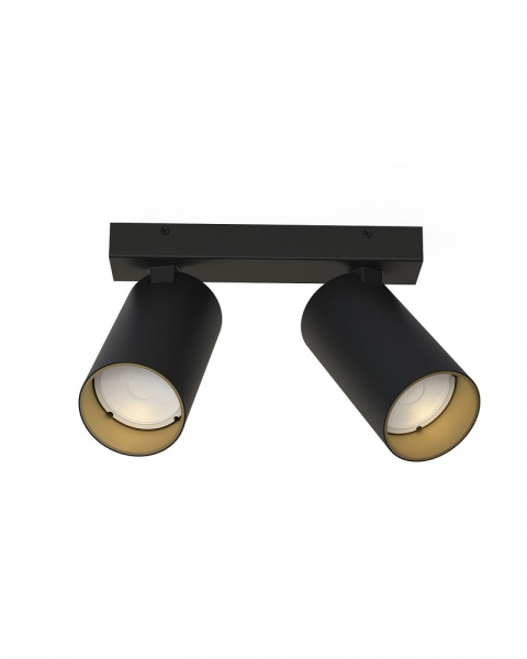 Спот Nowodvorski Mono 2x10 Вт GU10 черный/золото 7766 
