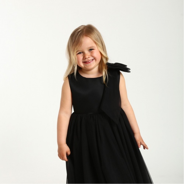 Платье Maya-MI Бант с лентой 0105-0023-12-1 р.98 черный 