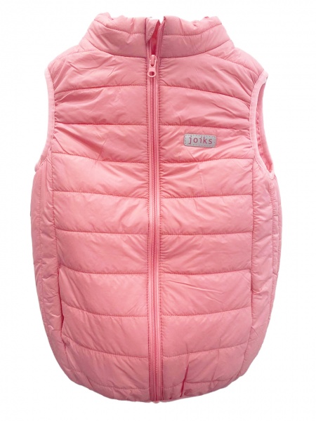 Жилет дитячий для дівчаток JOIKS р.158 кораловий JD-23/158 
