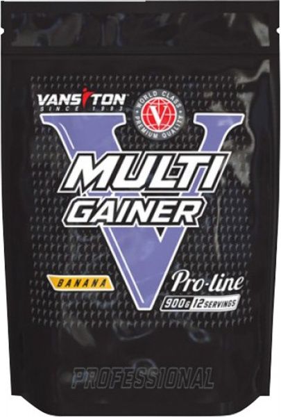 Гейнер Multigainer Vansiton Банан 0,9 кг 