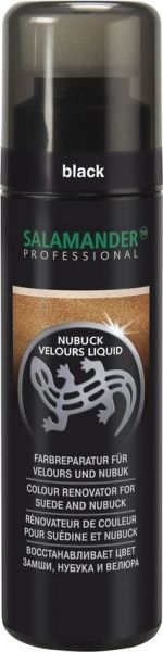 Крем SALAMANDER PROFESSIONAL Nubuck Velours Liquid 75 мл чорний