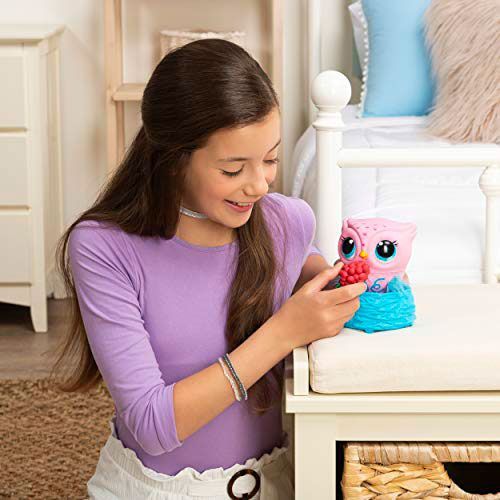 Игрушка интерактивная Spin Master сова Owleez 6053359