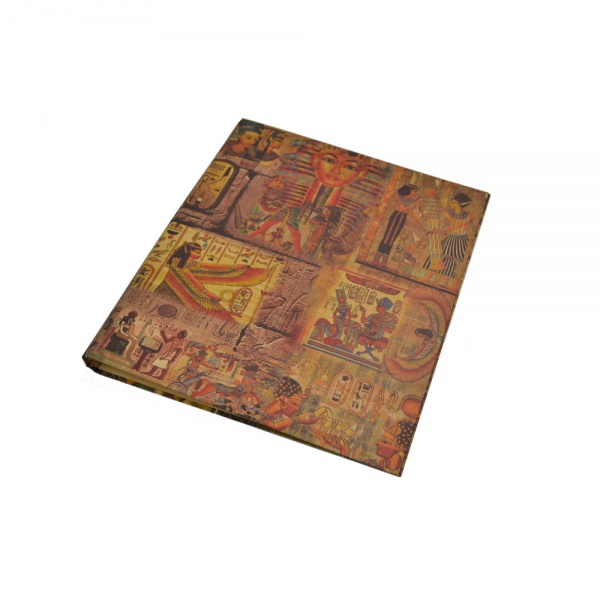 Папка с прижимом MINICLIP 20 мм А4PP покрытие КРАФТ ассорти iTEM