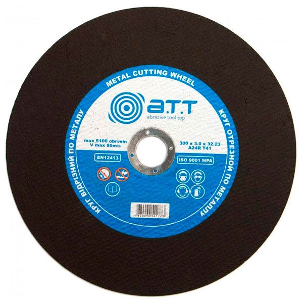 Круг відрізний по металу A.T.T.  350x3,0x25,4 мм 5700019