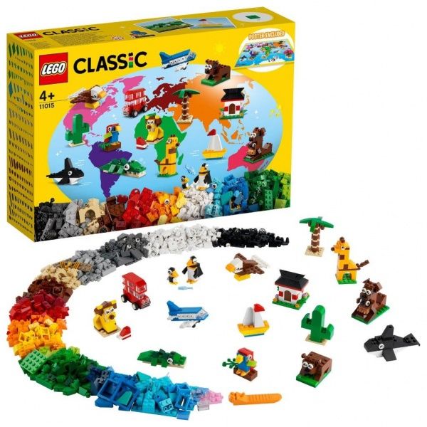 Конструктор LEGO Classic Вокруг света 11015