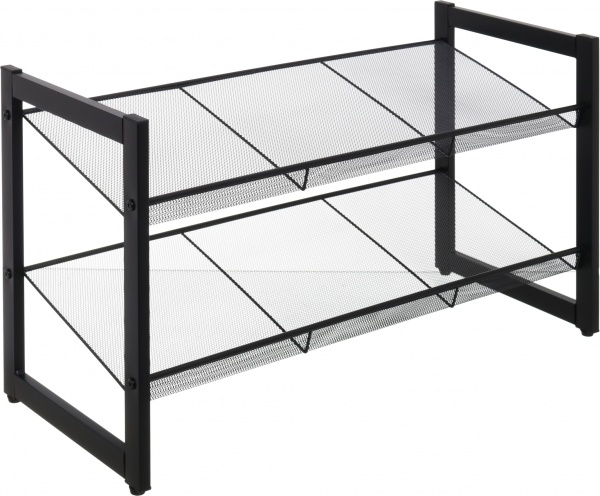 Підставка під взуття CR00251 2 рівні 310x740x420 мм чорний 