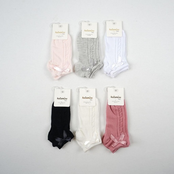 Носки детские для девочек KATAMINO K23009 р.11-12 бежевый 