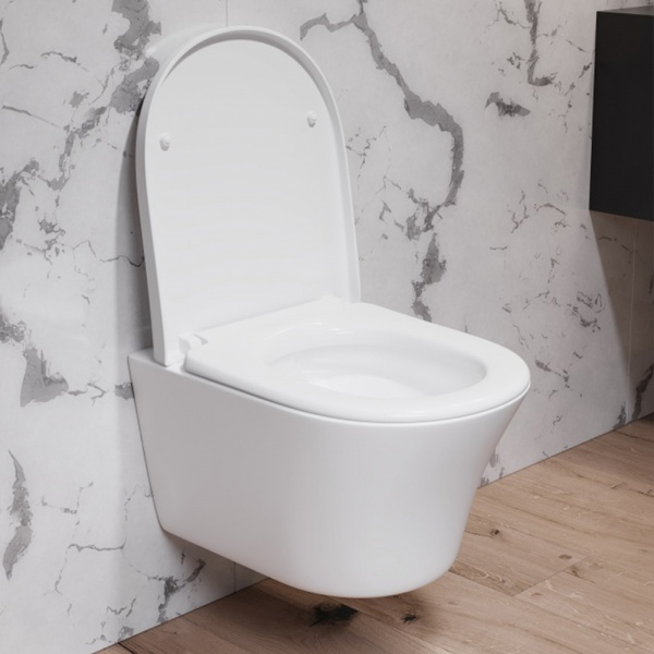 Унитаз подвесной AM.PM C45A1700SC Tender безободковый с сиденьем микролифт