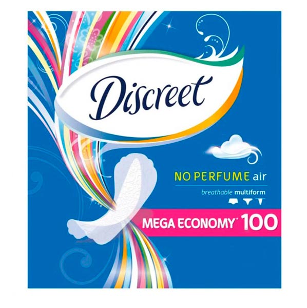 Прокладки Discreet Air multiform 100 шт.