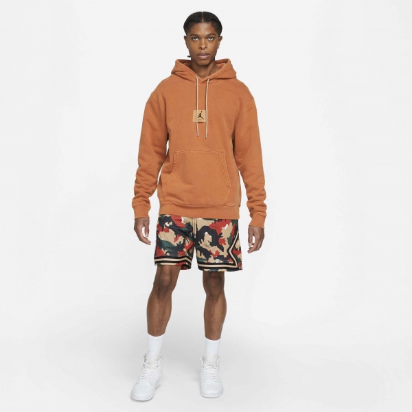 Джемпер Jordan M J FLT HRTG WASHED FLC PO DA9789-220 р. M помаранчевий