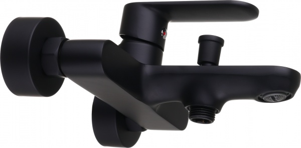 Смеситель для ванны EGO Soft матовый черный