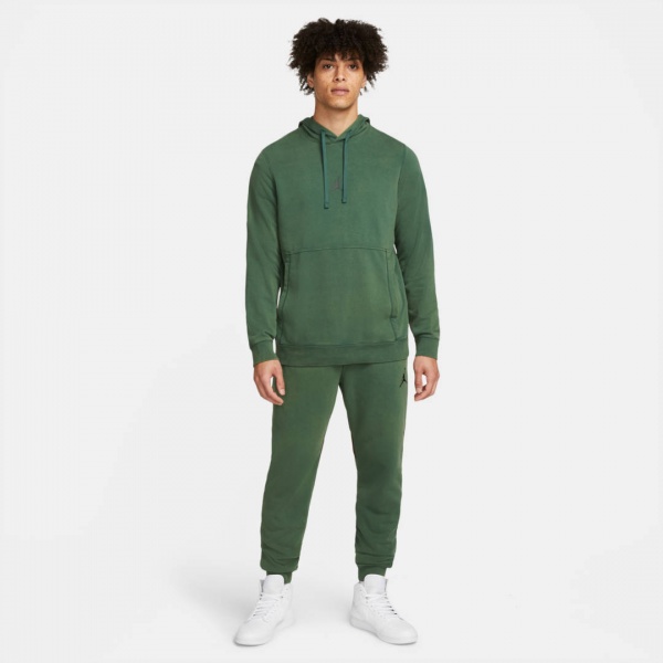 Брюки Nike M J DF AIR FLC PANT DA9858-333 р. M зеленый