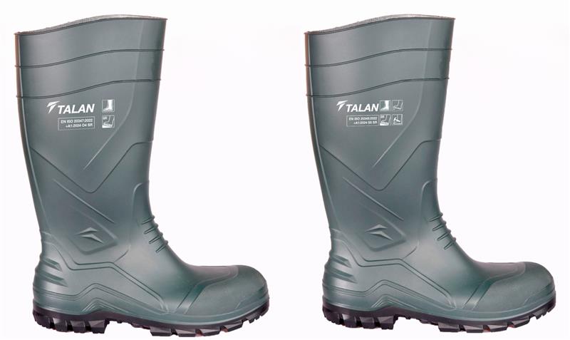 Чоботи гумові Talan PVC(dol)1m2 р.42 темний оливковий