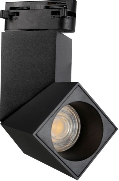 Трековый прожектор Светкомплект DLP-12 LED 12 Вт 4500 К черный 