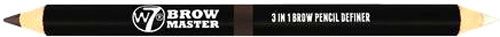 Олівець для брів W7 Brow Master 3 in 1 Pencil Dark Brown 1 г