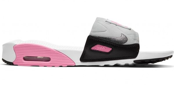 Шлепанцы Nike WMNS AIR MAX 90 SLIDE CT5241-100 р. US 10 серый