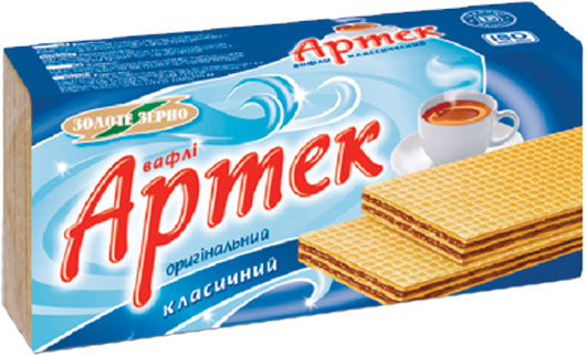 Вафли Золотое зерно Артек классический 90 г 