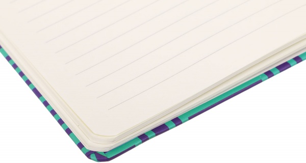 Блокнот Колейдоскоп фиолетовый 14,5х21 см Mikirei