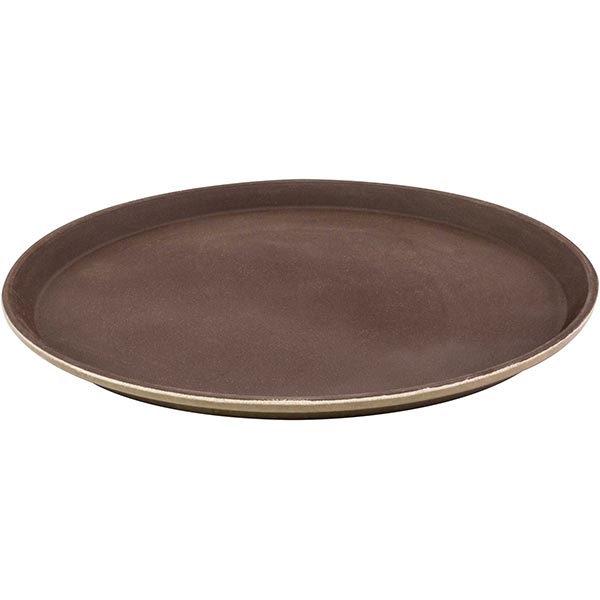 Таця з антиковзким покриттям круглая 35,5 см